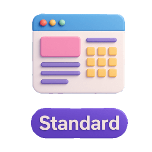 Standard Website Design